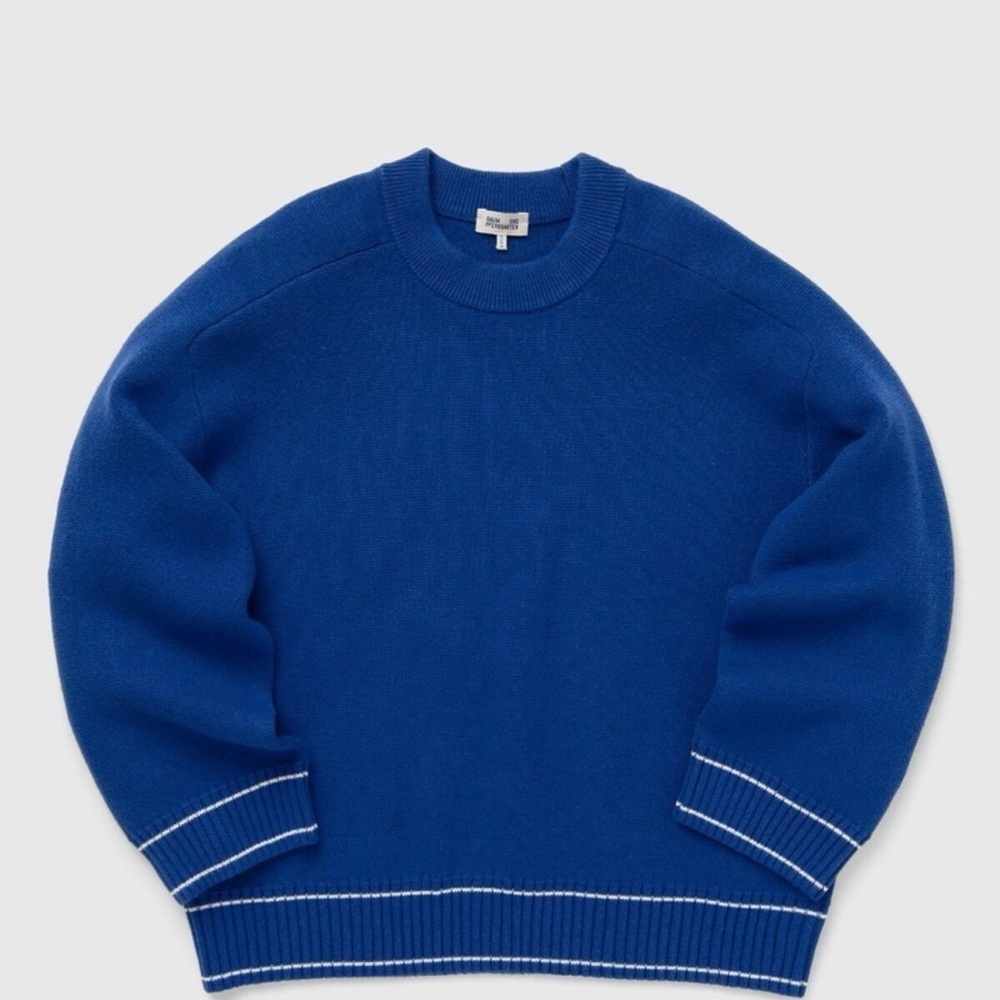 Baum und Pferdgarten Clover Knit Sweater Cotton Cashmere Blue Women’s size L